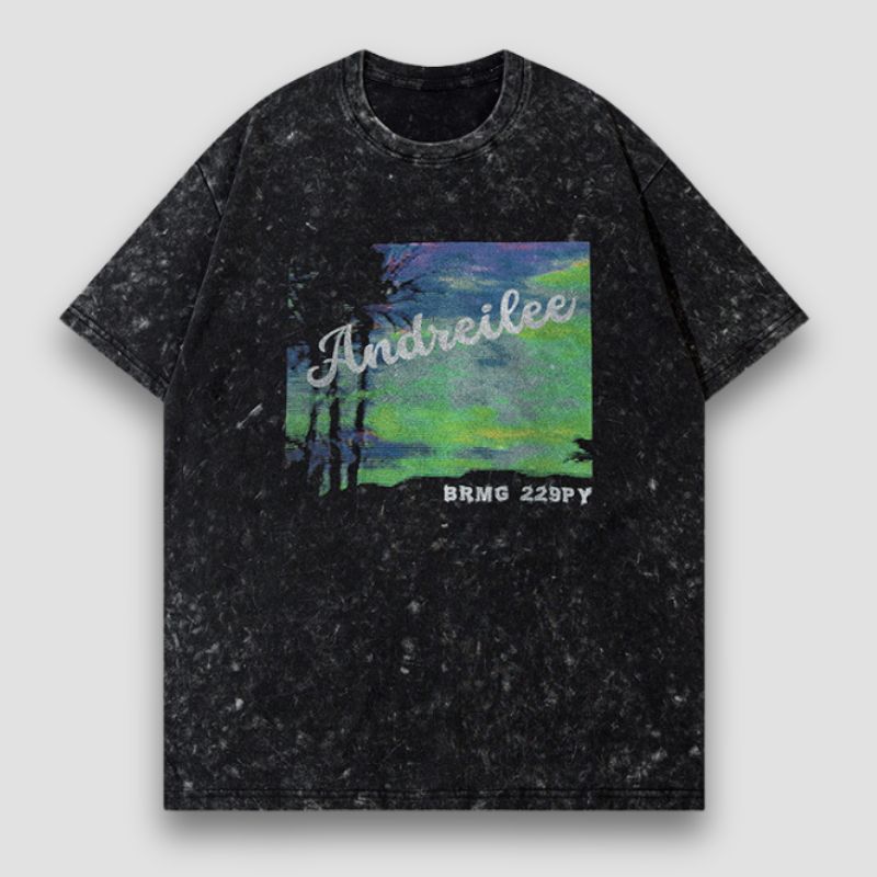 Style Core Aesthetics, New Style Trends Landscape Lettering Tees