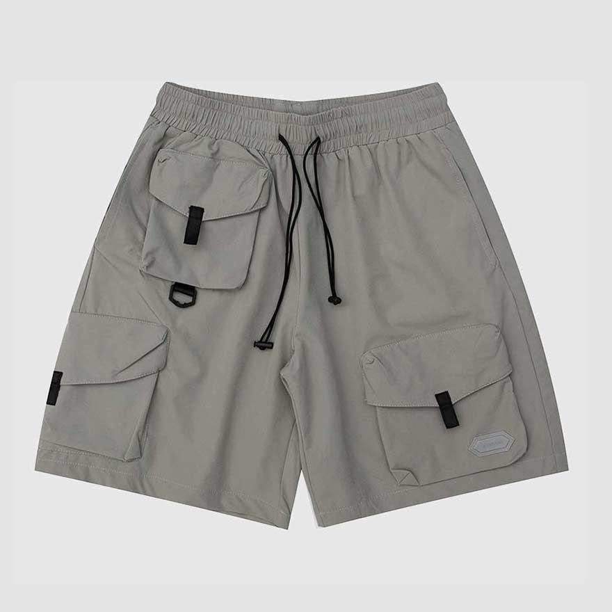 Style Core Aesthetics, New Style Trends Muti-pocket Casual Short
