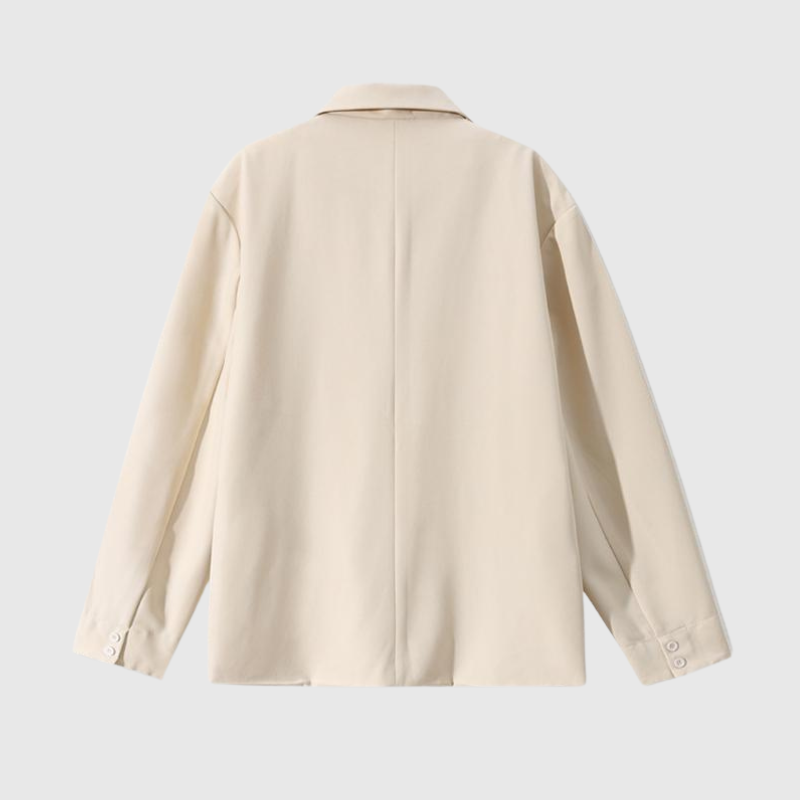 Style Core Aesthetics, New Style Trends Patch Pockets Casual Blazer Style Core Aesthetics, New Style Trends Patch Pockets Casual Blazer