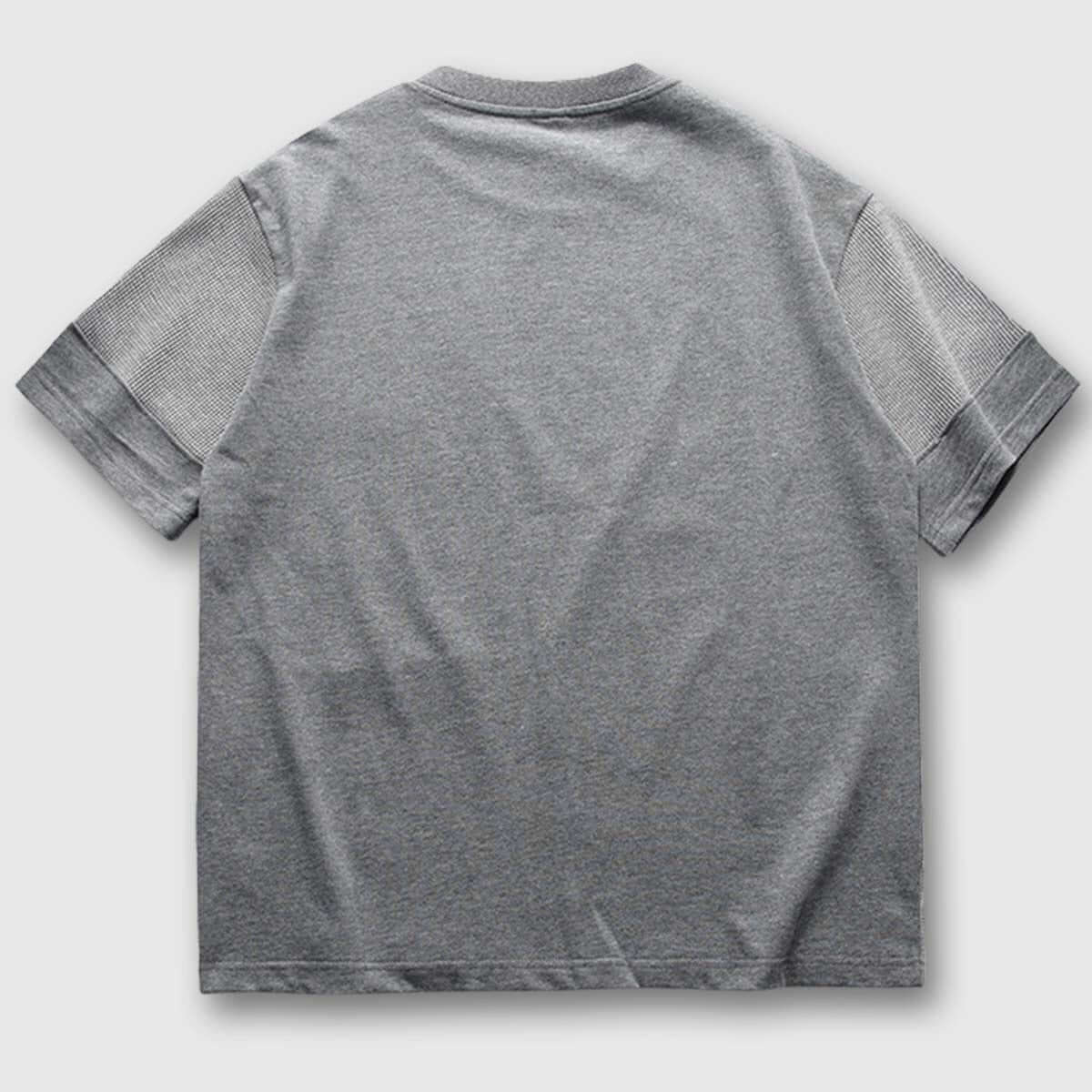 Style Core Aesthetics, New Style Trends Patchwork Casual Tee