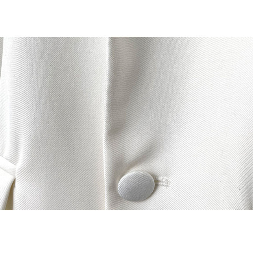 Style Core Aesthetics, New Style Trends Stylish Mesh Ruffle Decor Blazer Style Core Aesthetics, New Style Trends Stylish Mesh Ruffle Decor Blazer