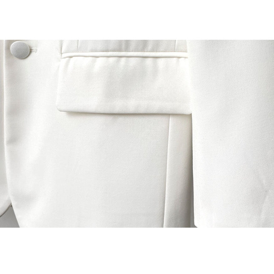 Style Core Aesthetics, New Style Trends Stylish Mesh Ruffle Decor Blazer Style Core Aesthetics, New Style Trends Stylish Mesh Ruffle Decor Blazer