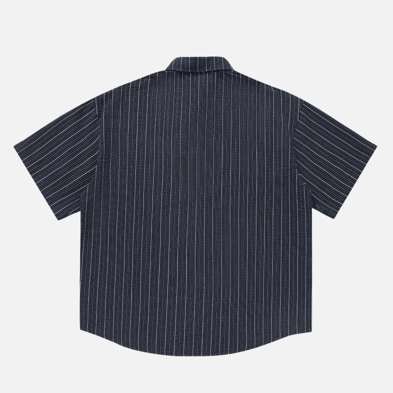 Style Core Aesthetics, New Style Trends Textured Stripe Short-Sleeve Shirt
