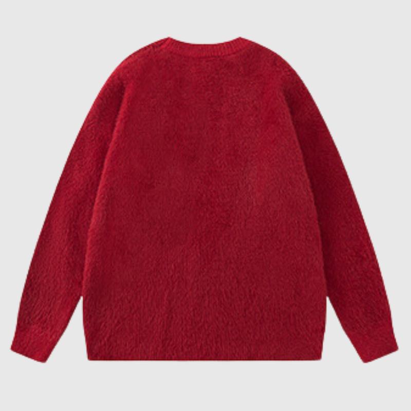 Style Core Aesthetics, New Style Trends Vintage Autumn Oversized Knit Sweater