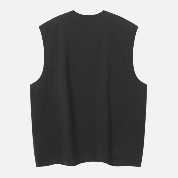 Style Core Aesthetics, New Style Trends Vintage Colorful Letter Tank