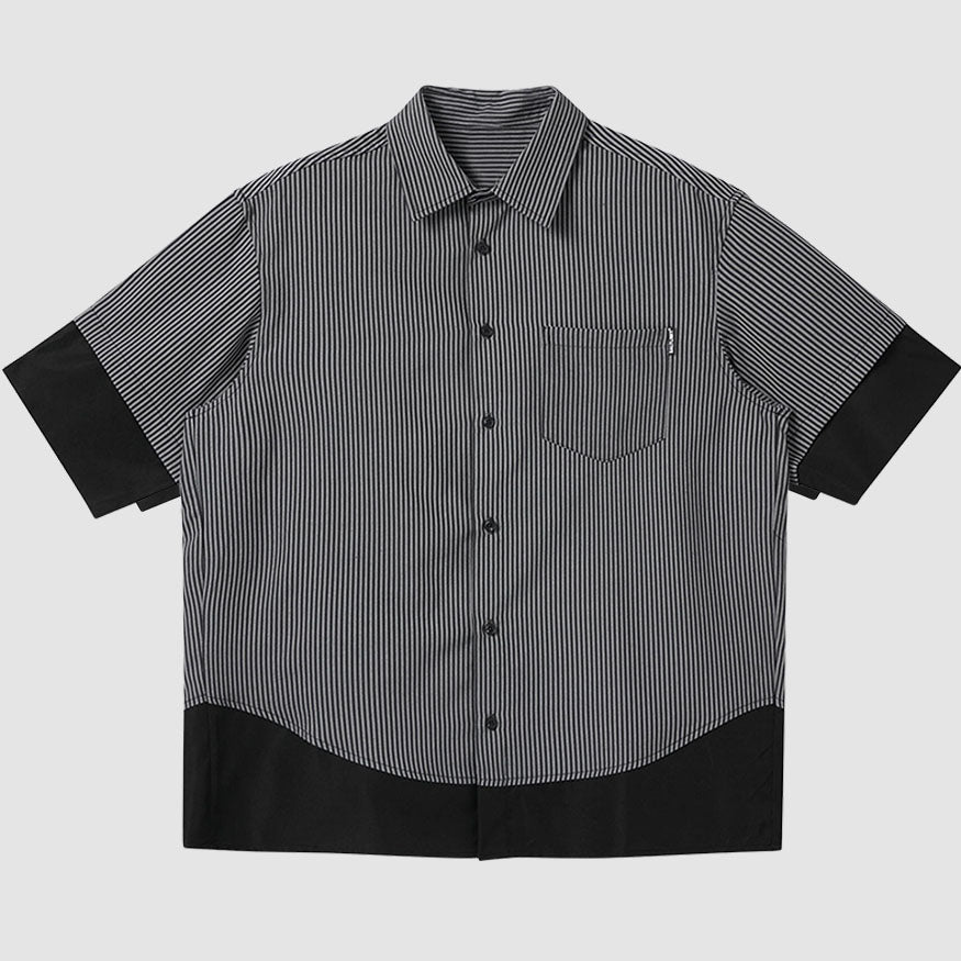 Style Core Aesthetics, New Style Trends Vintage Fake Two Shirts