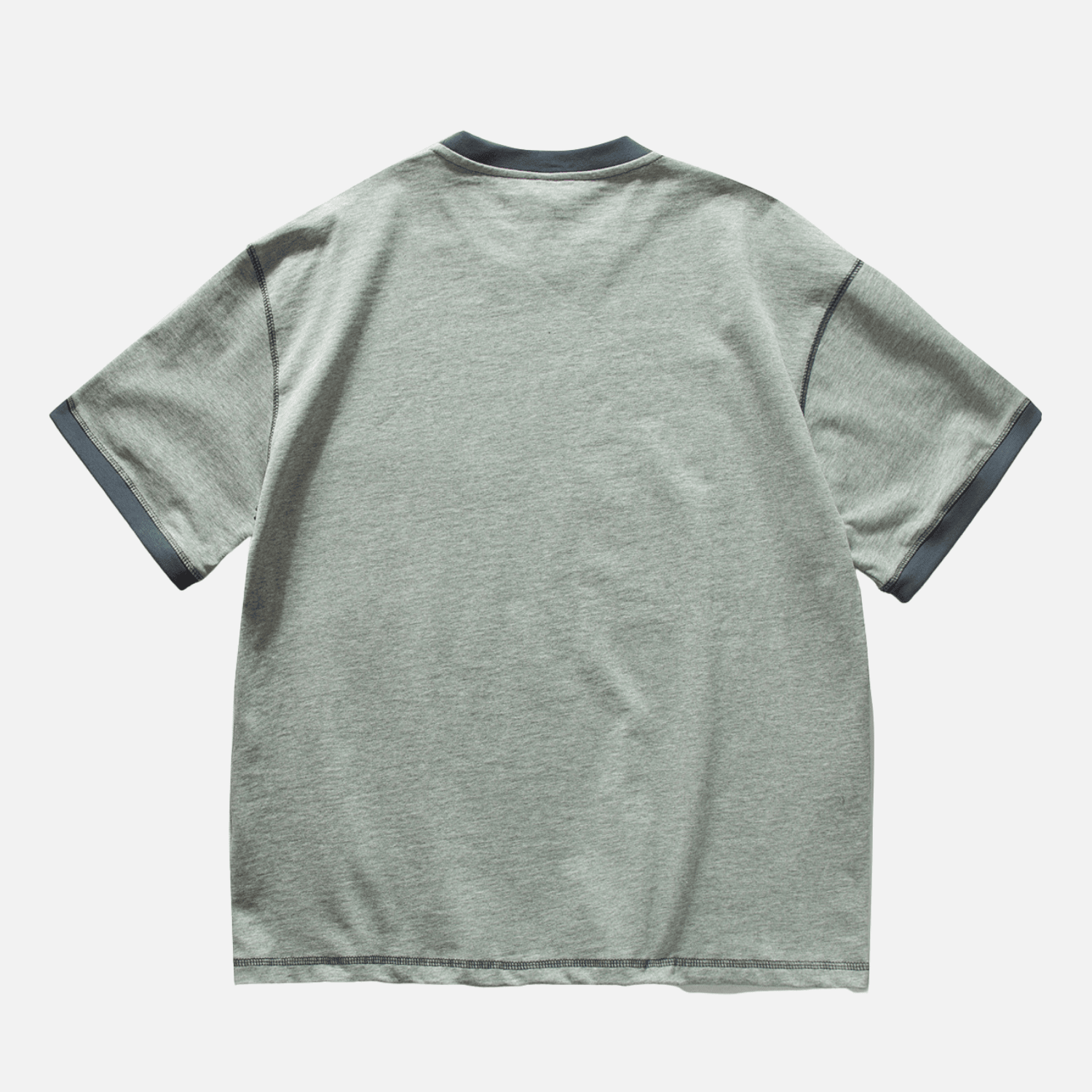 Style Core Aesthetics, New Style Trends Vintage Letter Print ColorBlock Tee