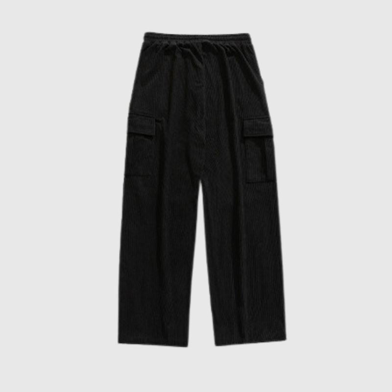 Style Core Aesthetics, New Style Trends Vintage Loose-Fit Japanese Corduroy Pants