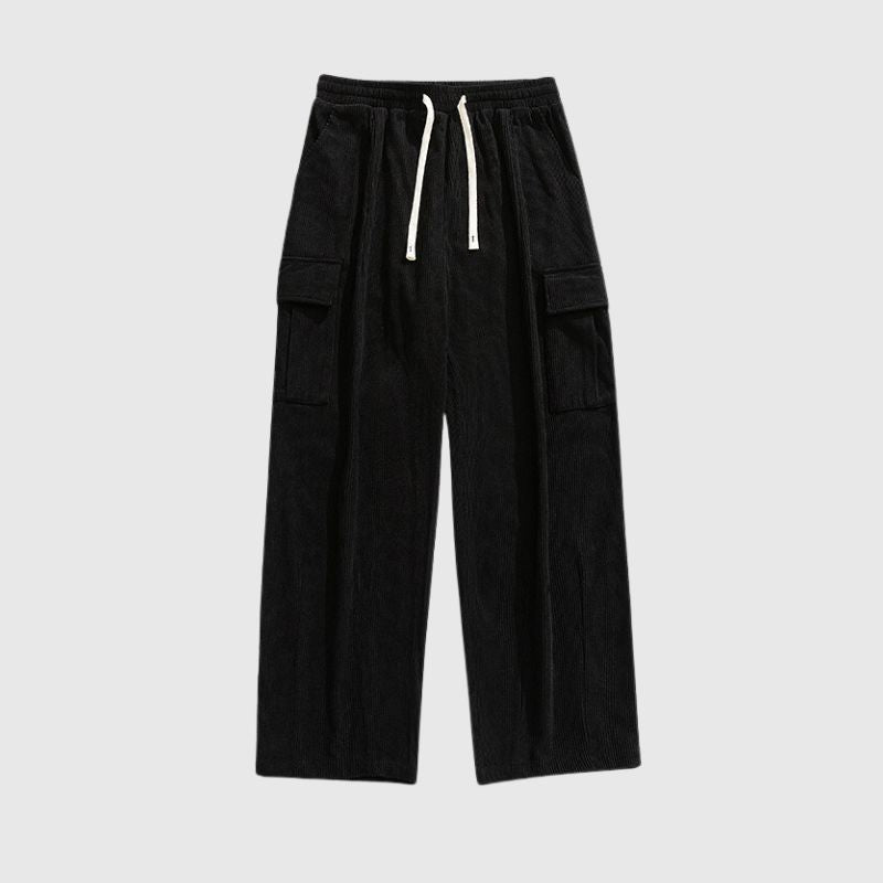 Style Core Aesthetics, New Style Trends Vintage Loose-Fit Japanese Corduroy Pants