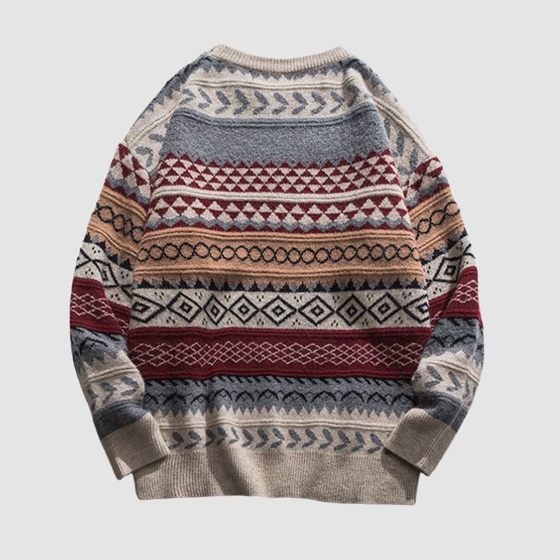 Style Core Aesthetics, New Style Trends Vintage Striped Sweater