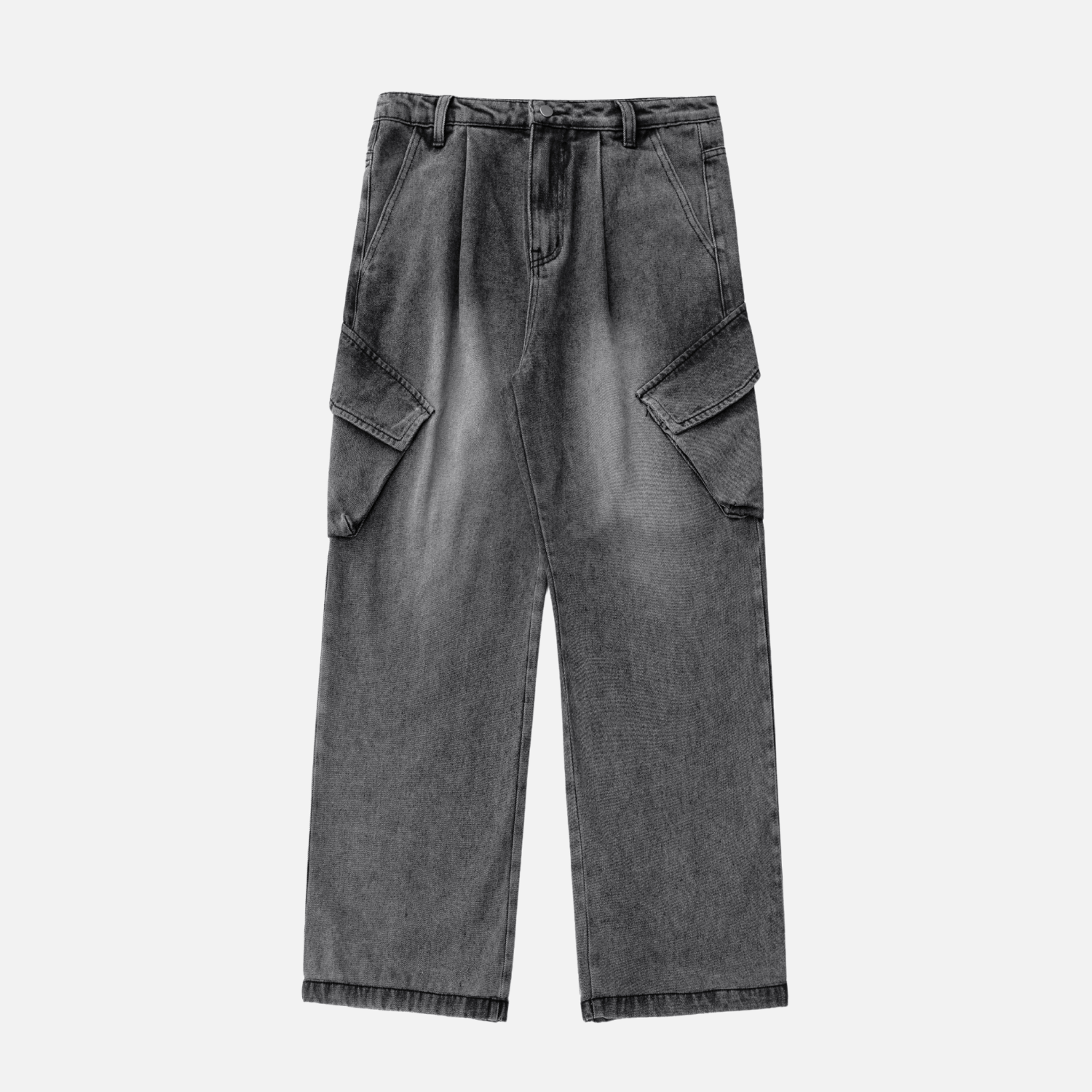 Style Core Aesthetics, New Style Trends Washed Vintage Denim Pants