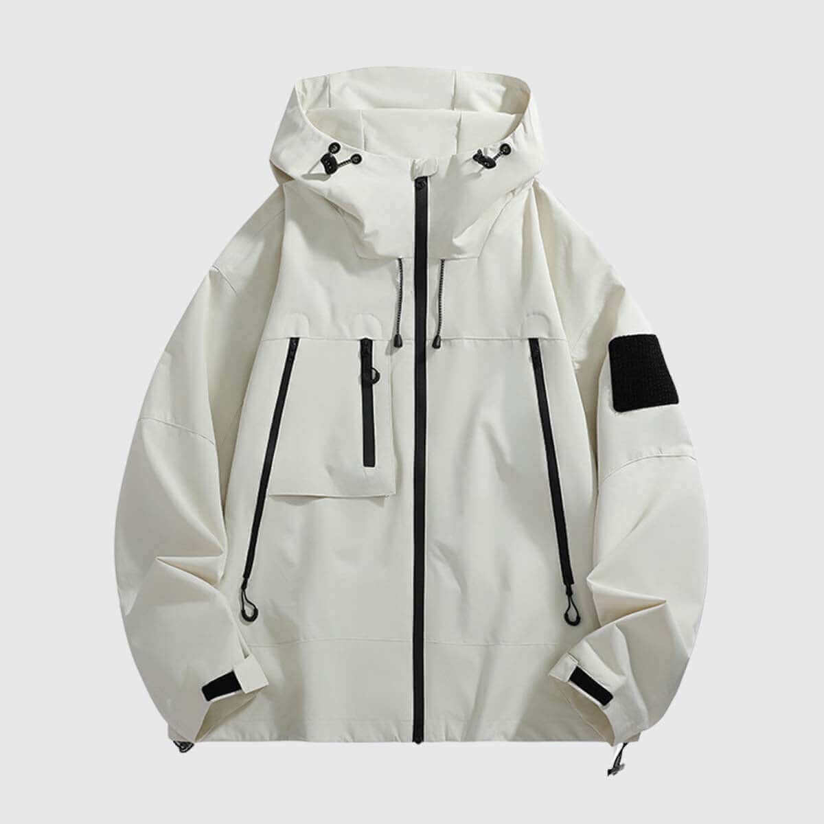 Style Core Aesthetics, New Style Trends Waterproof Utility Hooded Jacket