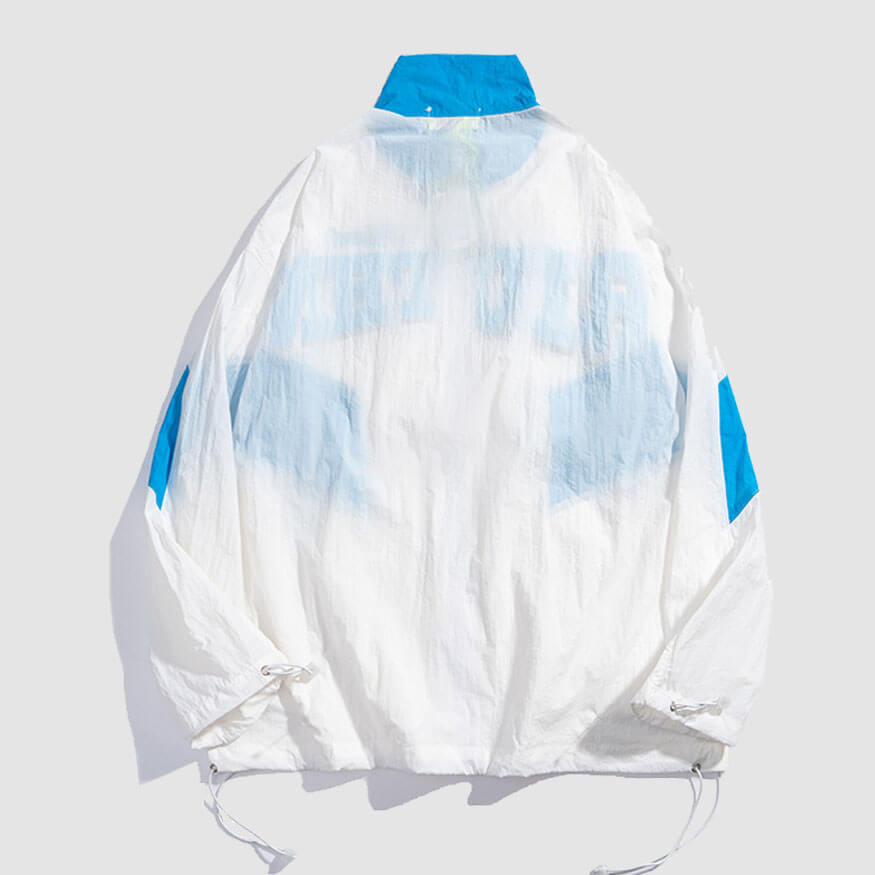 Style Core Aesthetics, New Style Trends Windproof Stand Collar Sunproof QD Jacket