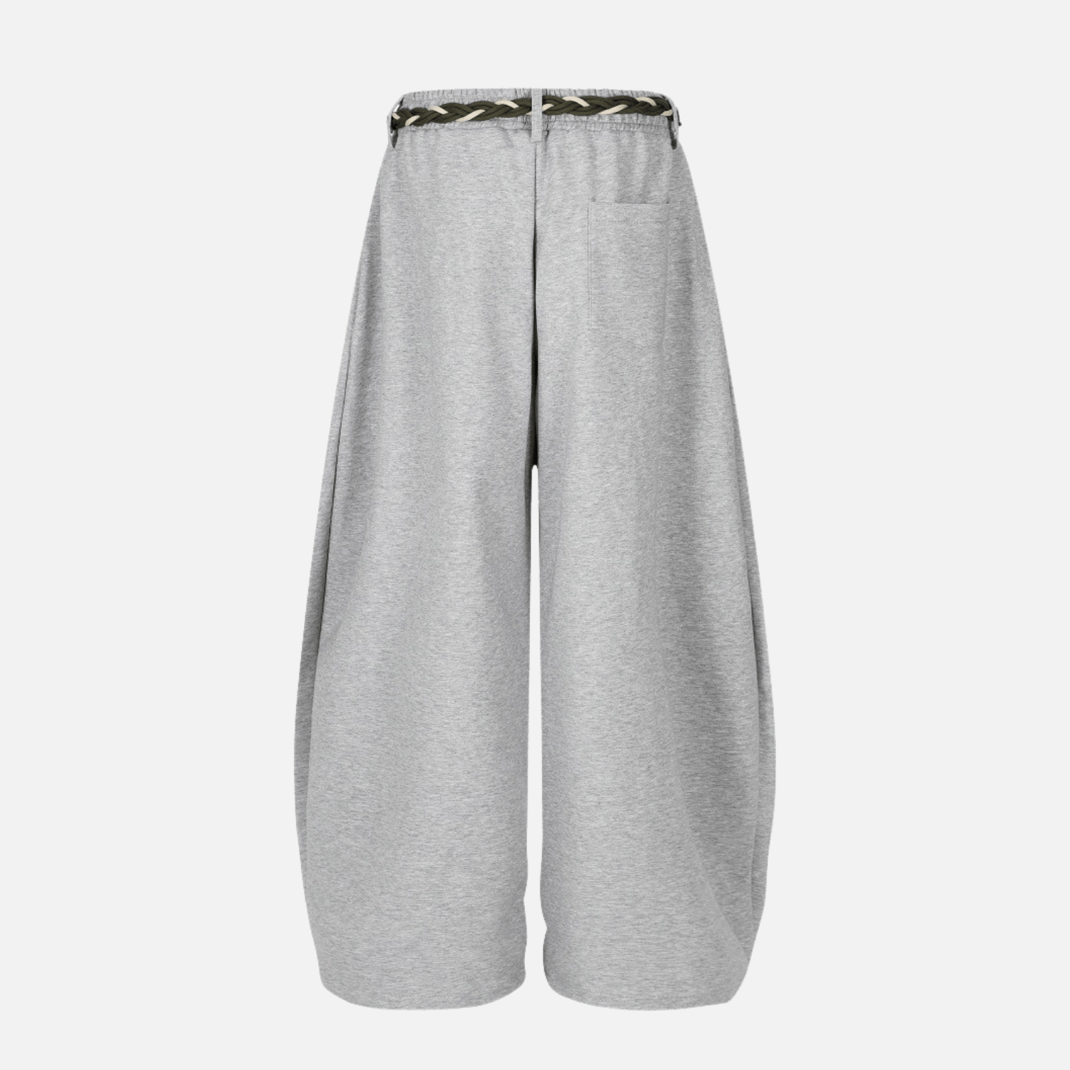 Style Core Aesthetics, New Style Trends Woven Belt Wide-Leg Pants