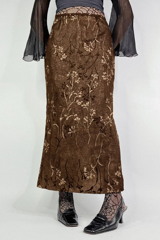 Vintage Knit Printed Pencil Skirt: Perfect for Your Summer Fits